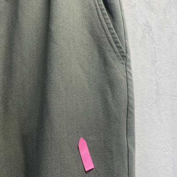 SPLENDID High-Rise Elastic Waist Joggers Pants Women Small Green Side Pockets - Picture 2 of 16